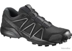 Chaussures Salomon SpeedCross 4 Wide Forces - Noir - 44 32/3
