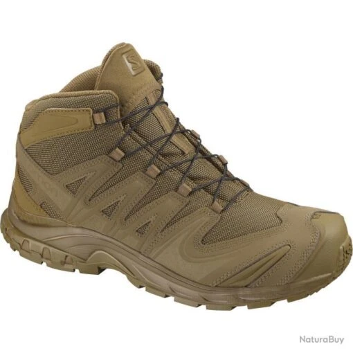 CHAUSSURES SALOMON XA FORCES MID COYOTE -Salomon 00003 CHAUSSURES SALOMON XA FORCES MID COYOTE 1