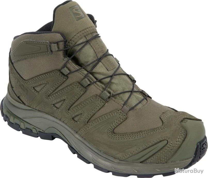 CHAUSSURES SALOMON XA FORCES MID EN VERT RANGER 2 3 1 CHAUSSURES SALOMON XA FORCES MID EN VERT RANGER 2 3